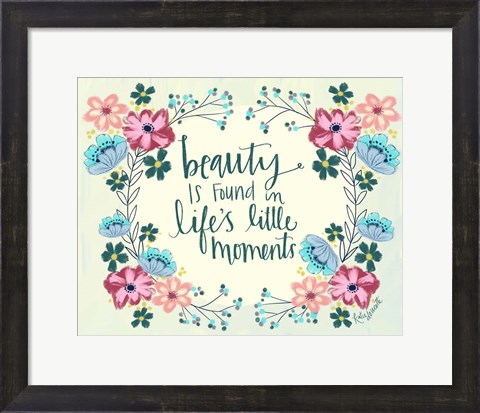 Framed Life&#39;s Little Moments Print