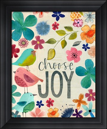 Framed Choose Joy Print