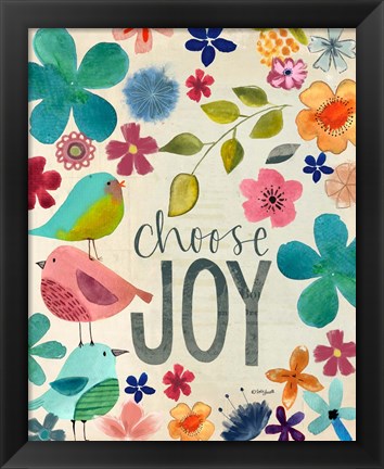 Framed Choose Joy Print