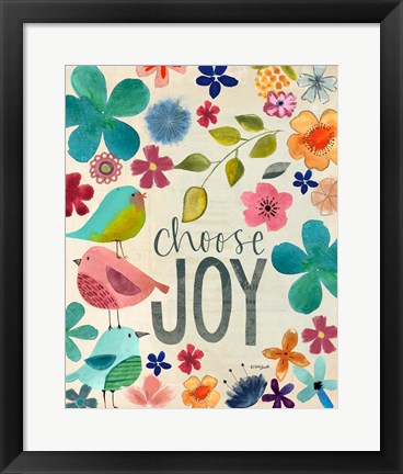 Framed Choose Joy Print