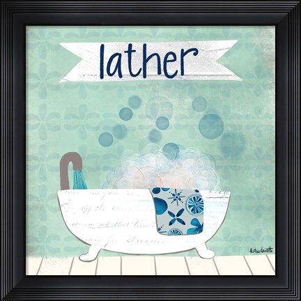 Framed Lather Print