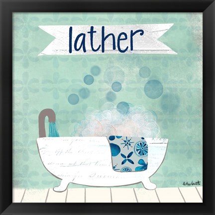 Framed Lather Print