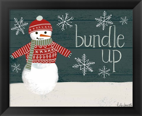 Framed Bundle Up Print