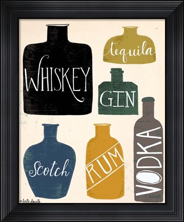 Framed Spirits Print