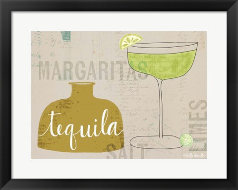 Framed Margaritas Print