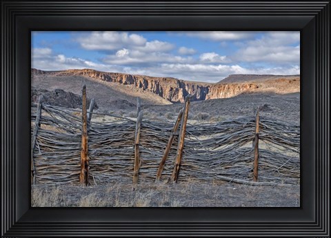 Framed Box Canyon Ranch Print