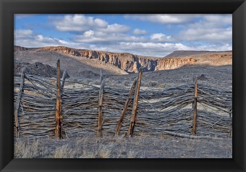 Framed Box Canyon Ranch Print