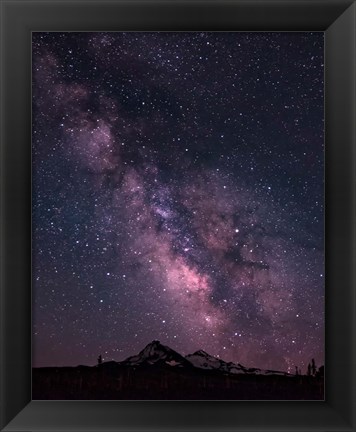 Framed Sisters Milky Way Print