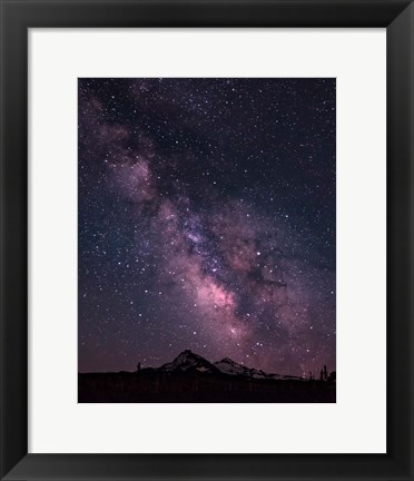 Framed Sisters Milky Way Print