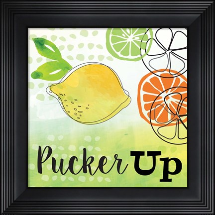 Framed Pucker Up Print