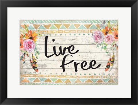 Framed Life Free Print