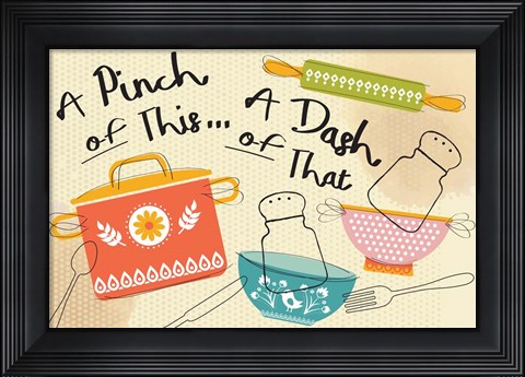 Framed Pinch of This Print