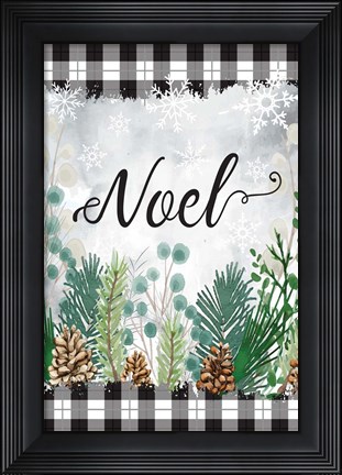 Framed Noel Print
