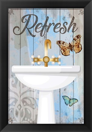 Framed Refresh Print
