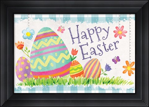 Framed Happy Easter Print