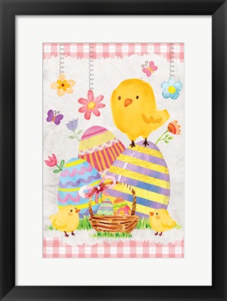 Framed Easter Basket Print