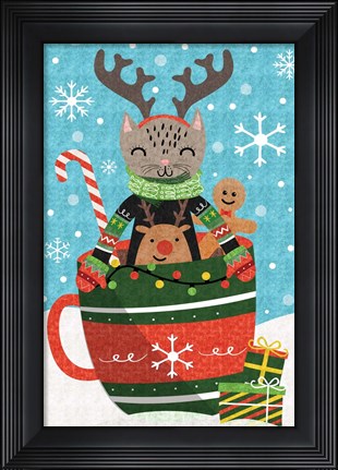 Framed Holiday Mug Print