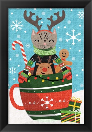 Framed Holiday Mug Print