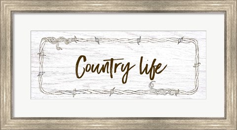 Framed Country Life Print