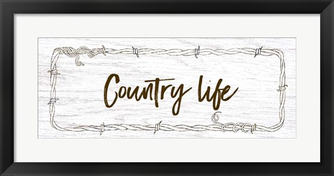 Framed Country Life Print