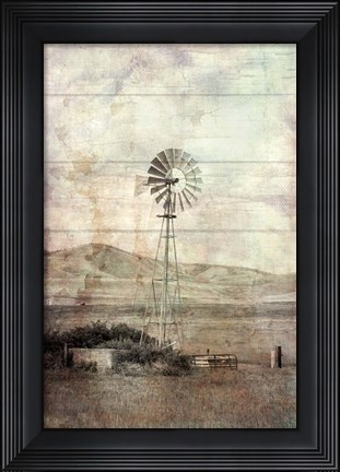 Framed Windmill in Your Mind Print