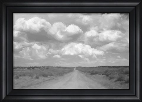 Framed Endless Road Print
