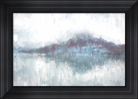 Framed Glacier I Print