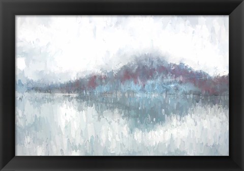 Framed Glacier I Print