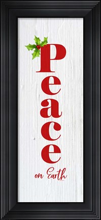 Framed Peace on Earth Print