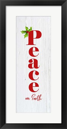 Framed Peace on Earth Print