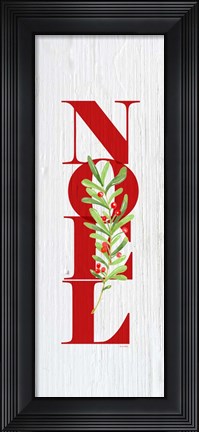 Framed Noel Print