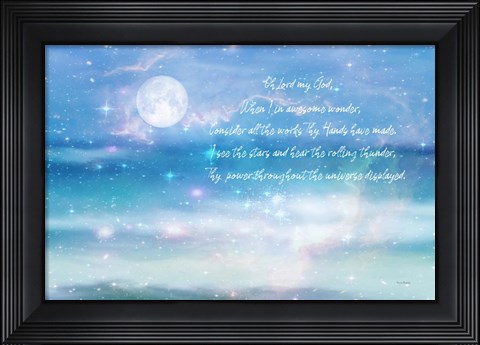 Framed How Great Thou Art Print