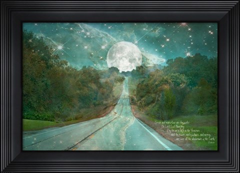 Framed Great and Marvelous Print