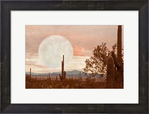 Framed Desert Twilight Print