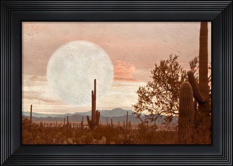 Framed Desert Twilight Print