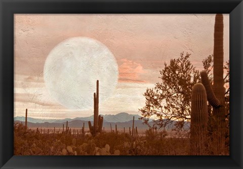 Framed Desert Twilight Print