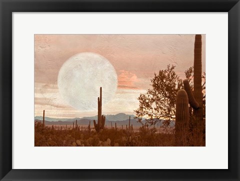 Framed Desert Twilight Print