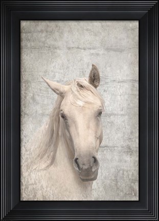 Framed Her Textured Print