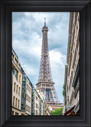 Framed Eiffel Tower Print