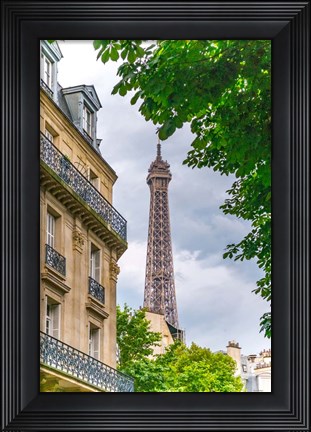 Framed Eiffel Tower II Print