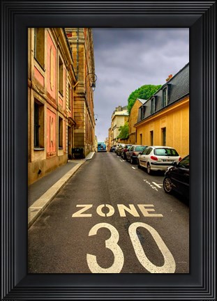 Framed Zone 30 Print