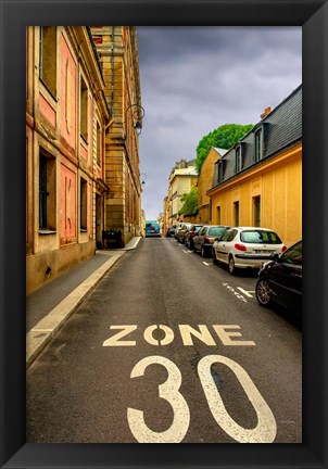 Framed Zone 30 Print