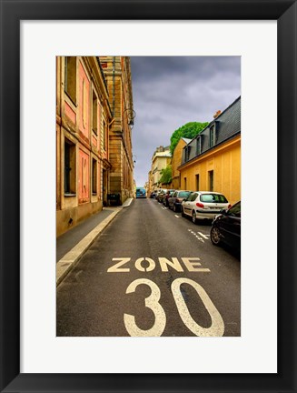 Framed Zone 30 Print