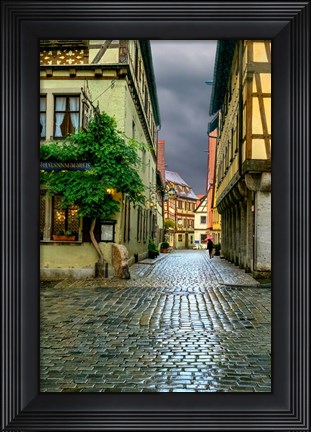 Framed Rothenberg Rain Print