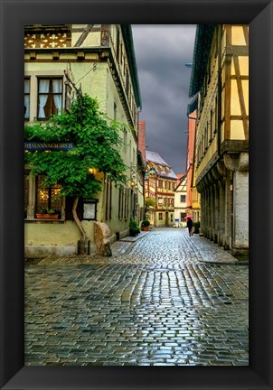 Framed Rothenberg Rain Print