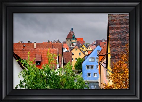 Framed Rothenberg Cityscape Print
