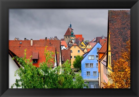 Framed Rothenberg Cityscape Print