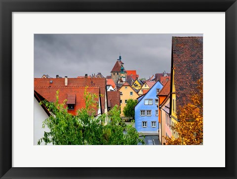 Framed Rothenberg Cityscape Print