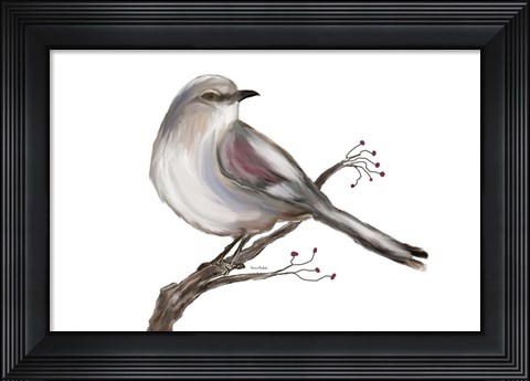 Framed Bird III Print