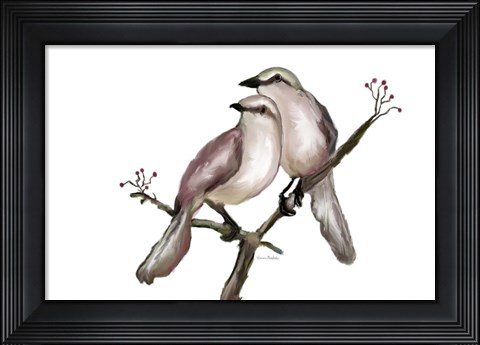 Framed Bird VI Print
